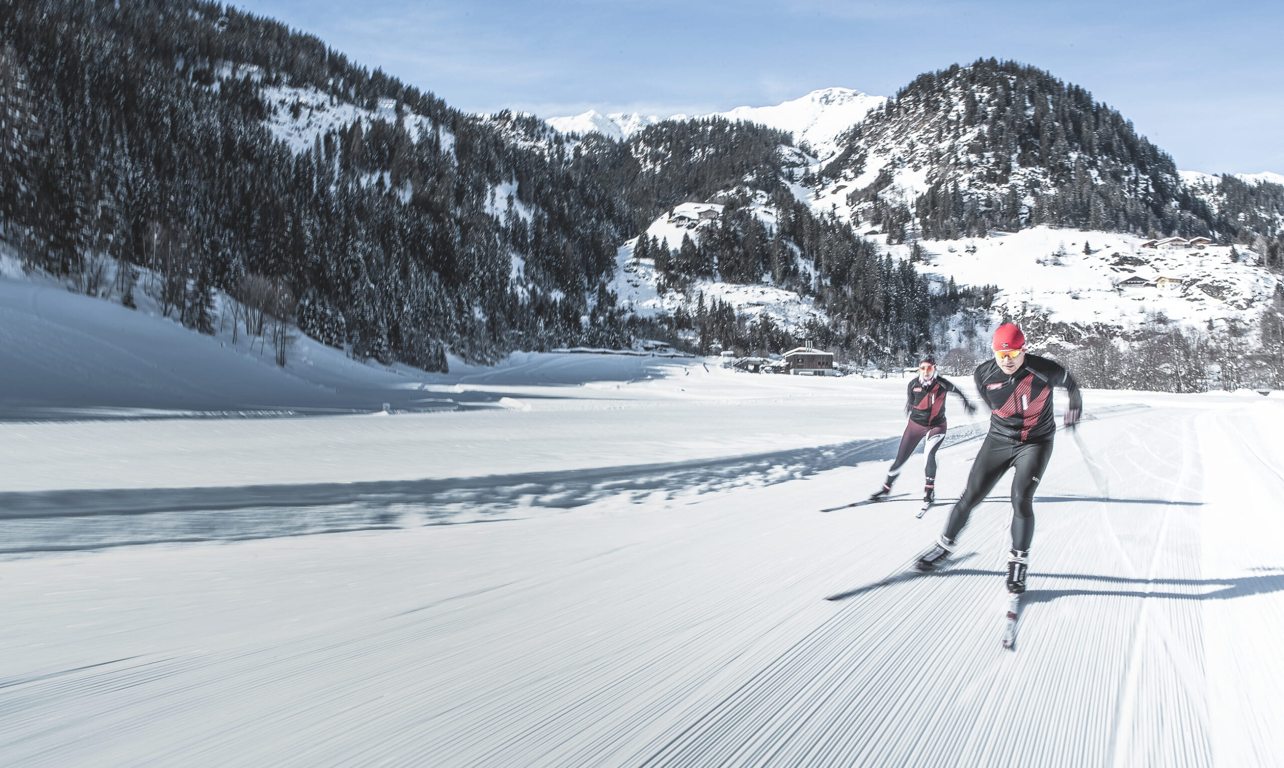 Langlaufen in Südtirol in Ratsching Urlaub auf dem Bauernhof
